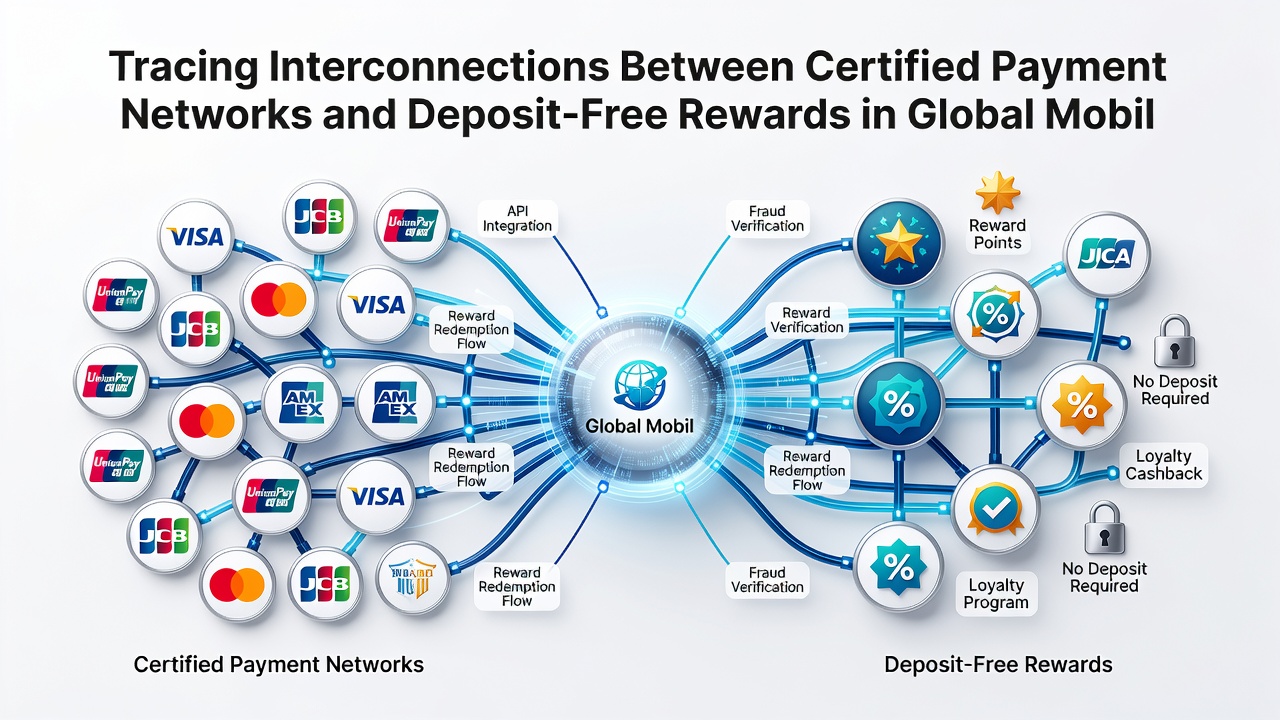 Diagram depicting reward activation flows within certified mobile payment frameworks for table games